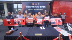 Polres Bojonegoro Ungkap 17 Kasus Narkotika Juga Okerbaya dan 17 Tersangka Diamankan