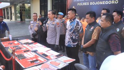 Operasi Pekat II, Polisi Ungkap Aksi Premanisme di Lima Titik di Bojonegoro
