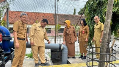 Wabup Bojonegoro Tinjau Pompa Air Permanen di Wilayah Kota Minimalisir Genangan Air