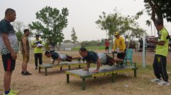 Uji Stamina di Bawah Terik Matahari, Ratusan Prajurit Kodim Bojonegoro Ikuti Garjas Periodik
