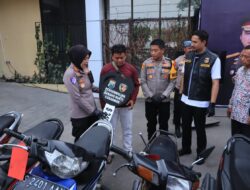 Polres Bojonegoro Kembalikan 3 Motor Korban Curanmor Tanpa Dipungut Biaya